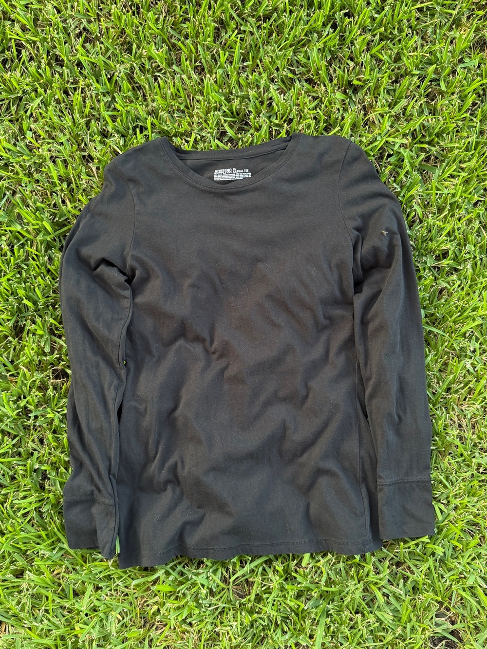 Mossimo Supply Co. Black Long Sleeve Tee